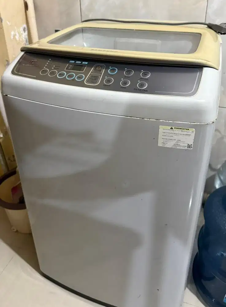 Dijual mesin cuci samsung top load good condition