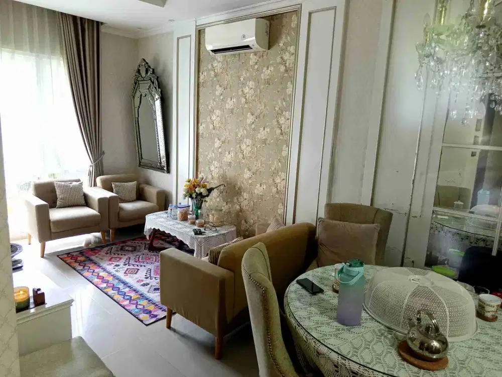 Rumah cantik dijual dalam komplek di Cinere, 10 menit ke 3 pintu tol (limo, brigif dan pondok cabe, fasilitas kolam renang, akses jalan besar, keamanan 24jam