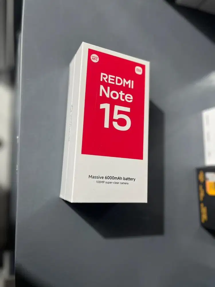 NEW REDMI NOTE 15 SERIES GARANSI RESMI XIAOMI INDONESIA!!