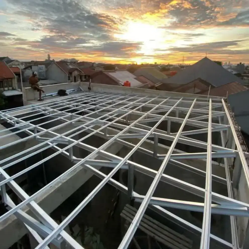 Jasa bongkar pasang atap baja ringan dan kanopi