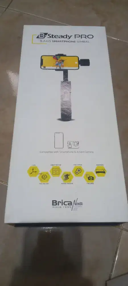 brica 3 axis gimbal stabilizer