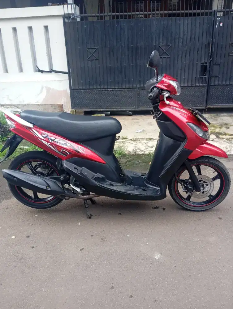 Yamaha mio 2010 fulori istimewa rawatan pajak panjang mesin super alus