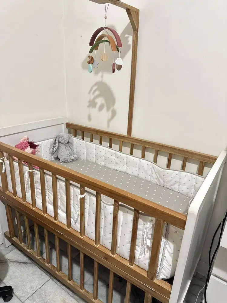 Tempat Tidur bayi/Baby Crib Siap Pakai