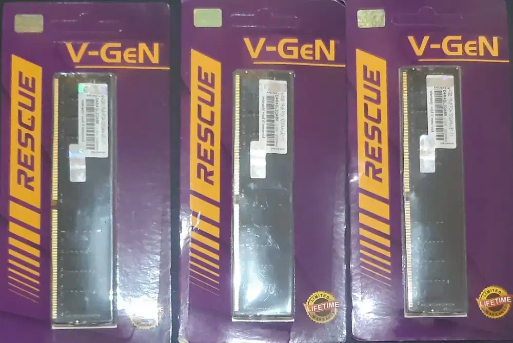 Ram PC V-Gen 4GB DDR4 PC 3200 dalam box utuh LifeTime