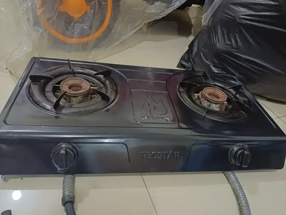 Rice cooker 1.8L dan kompor 2 tunggku api super biru