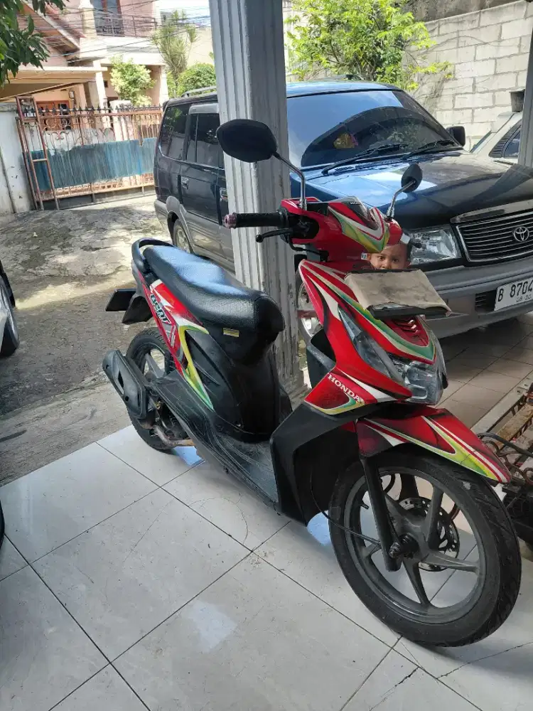 Honda beat karbu cw asli th 2010 pajak hidup hrg nego di lokasi..