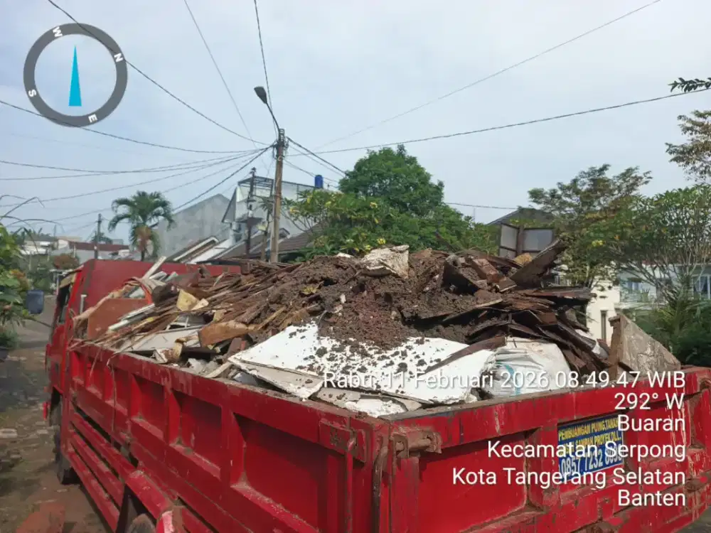 JASA BUANG SAMPAH PROYEK