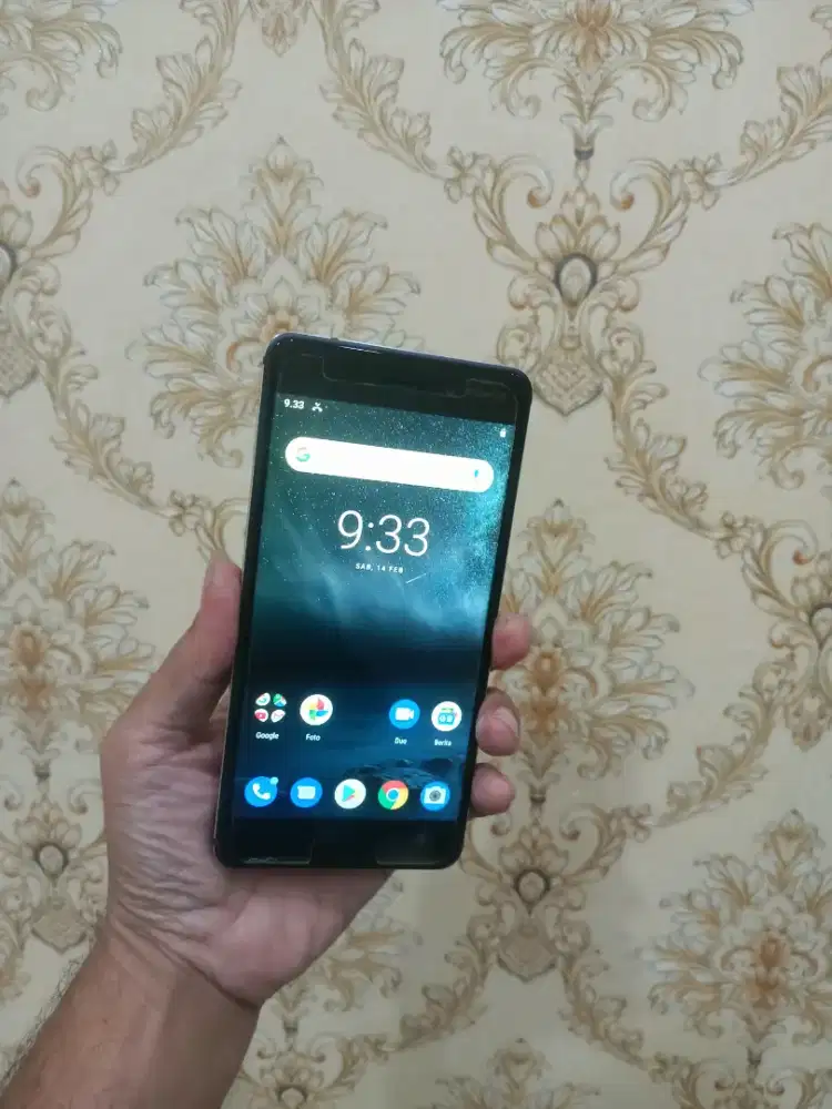Nokia 6 ram 3/32 Nfc minus shadow msh original semua nya batangan saja