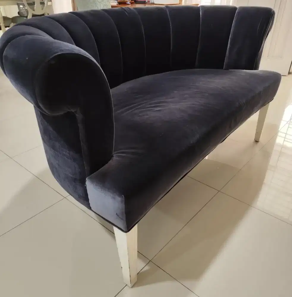 Preloved Sofa 3 Seater Rosewood Deborah Love Seat