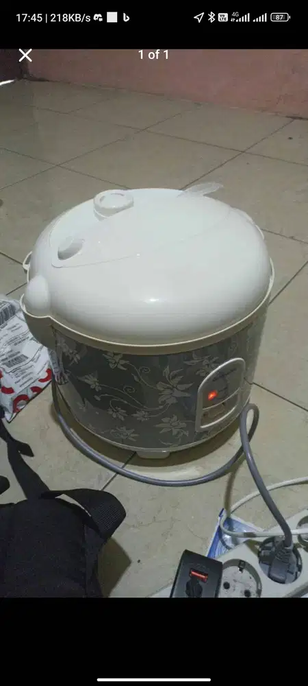 Rice cooker miyako 1.8L