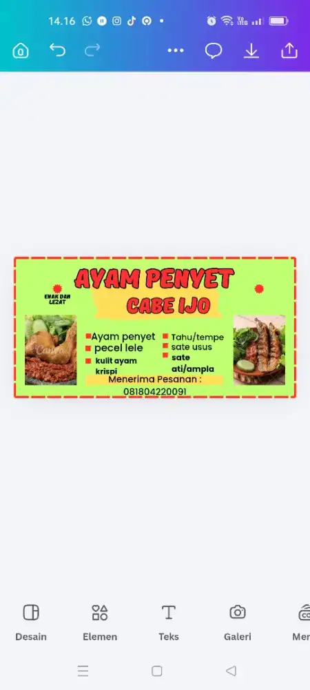 Lowongan kerja untuk jaga ayam penyet