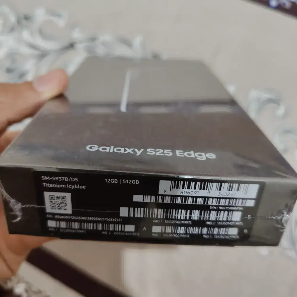 Samsung Galaxy S25 Edge 512GB Resmi Sein Mulus Seperti Baru