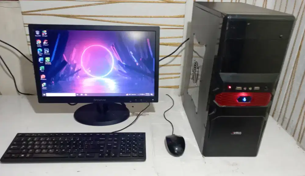 PC Komputer Fullset Core i5/ HDD 500Gb/ Ram 8Gb/ Monitor 19 inch