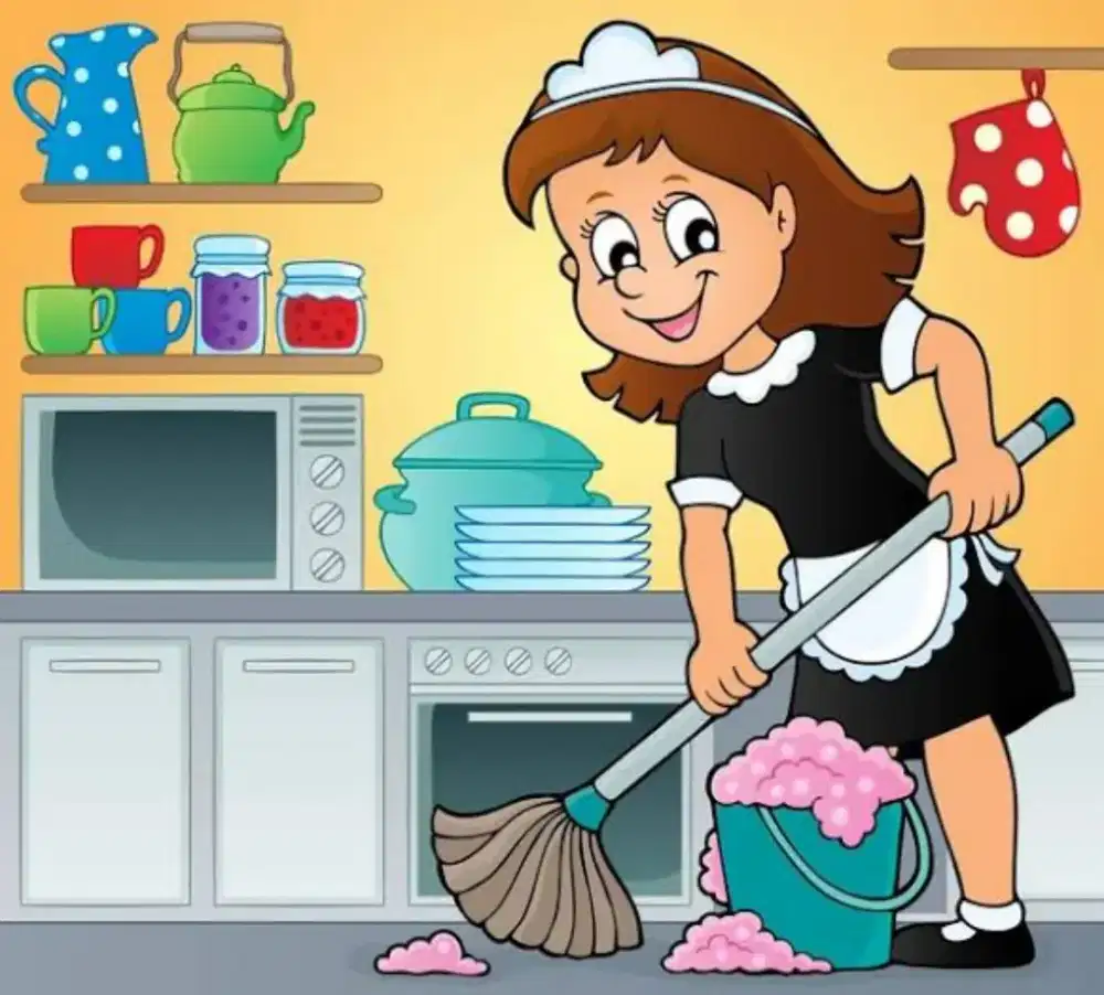 Butuh pembantu Rumah tangga gaji perhari