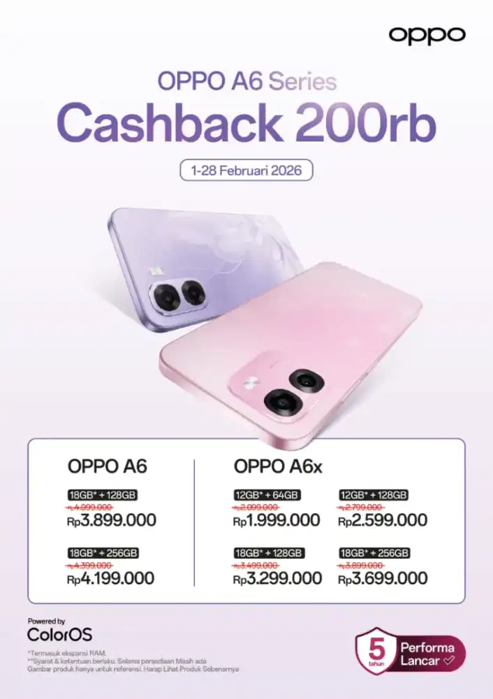 OPPO A6 PRO CICILAN 0%