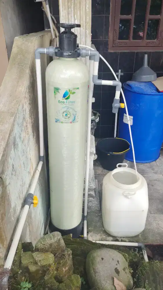 Filter Air Softener untuk air yang mengandung zat kapur tinggi