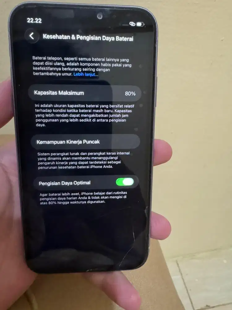 IPhone 11 purple minus face id