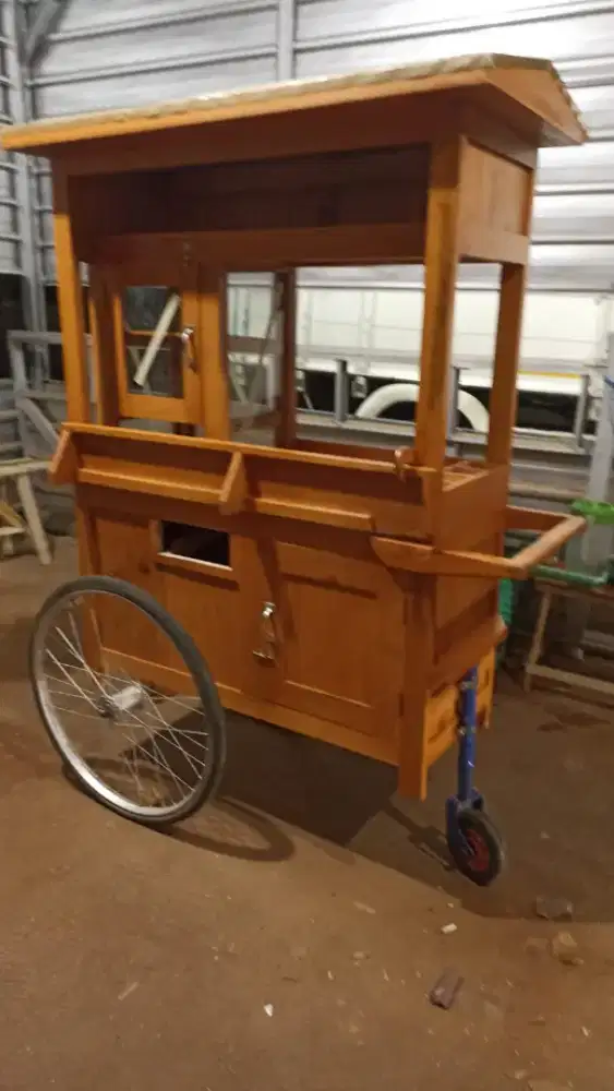 Jual Gerobak Angkringan, Bakso, Mie Ayam, Bubur, Sate, Soto, Pecel dll