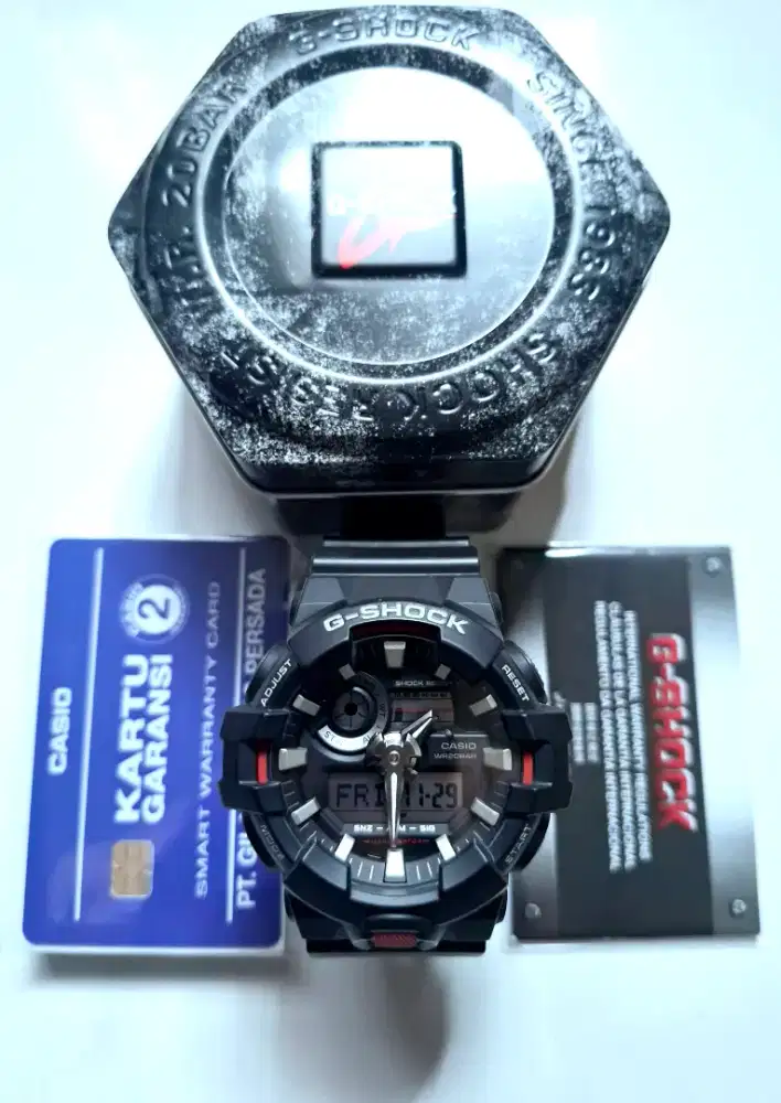 Jam g-shock ga 700 1-adr like new