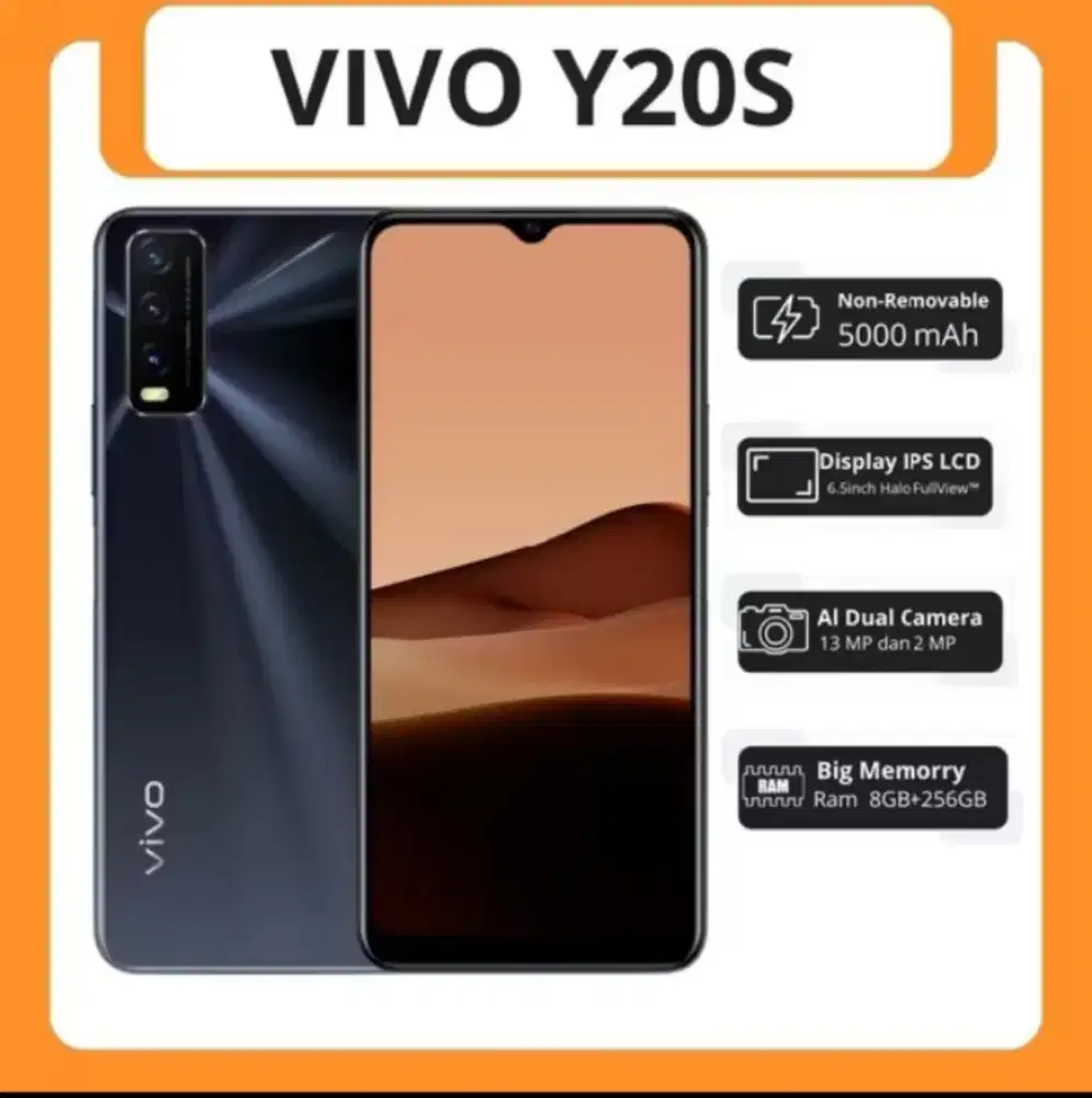 Vivo Y20s Ram 8/256