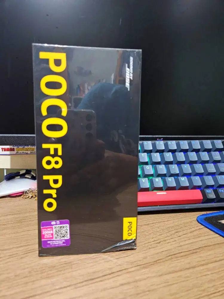 Jual Rugi Poco F8 Pro 12/512 Baru Segel Warna Titanium Silver