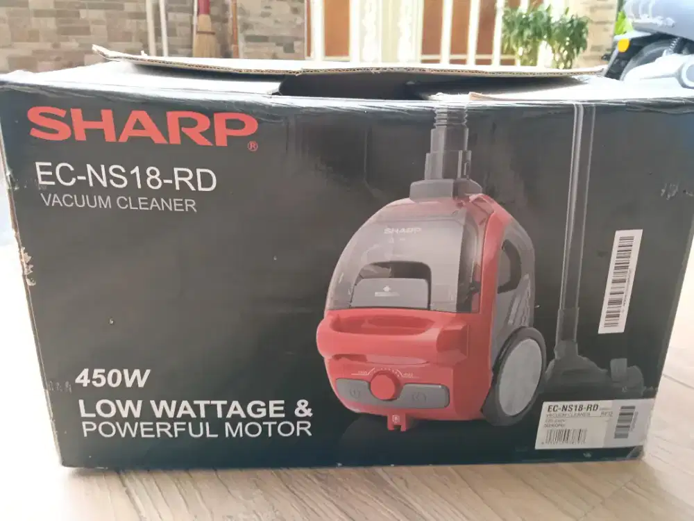 Vacum cleaner merk SHARP EC-NS 18-RD