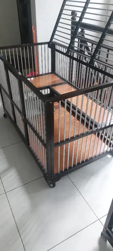 Kandang kucing alumunium cakep