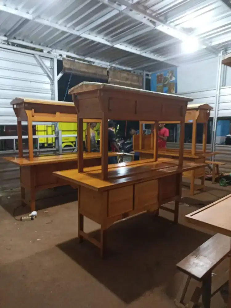 Jual Gerobak Angkringan, Bakso, Mie Ayam, Bubur, Sate, Soto, Pecel dll