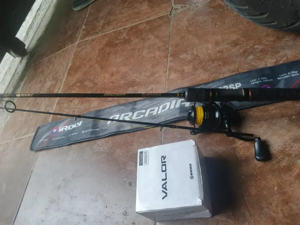 Joran iroly arcadia+reel iroly valor black