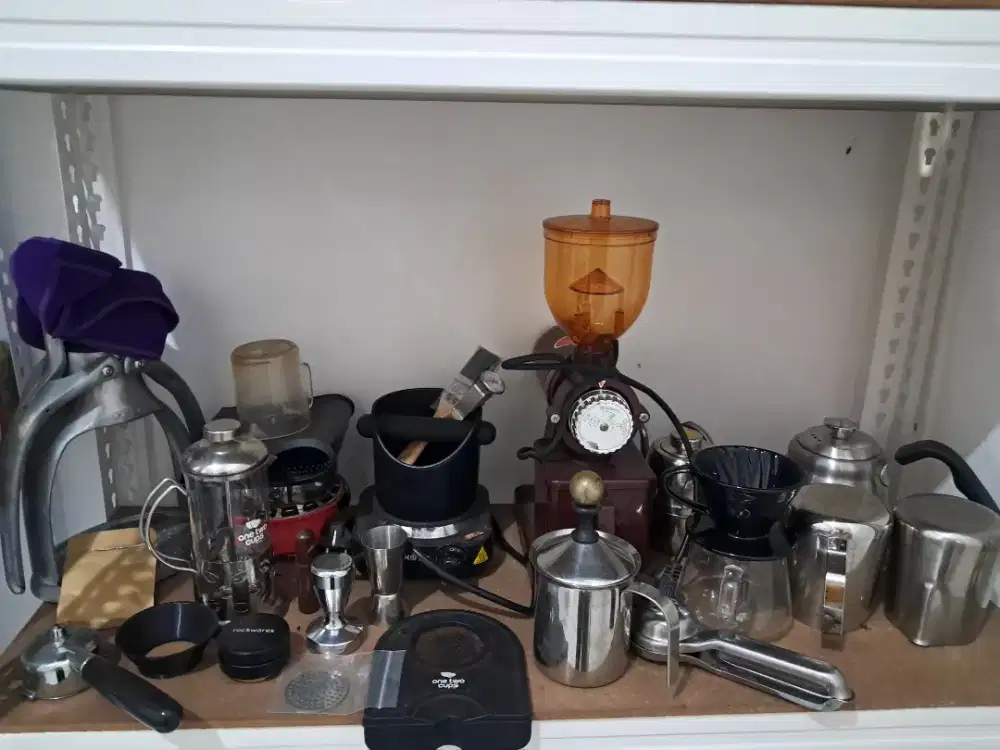 Jual Peralatan kopi full set siap pakai