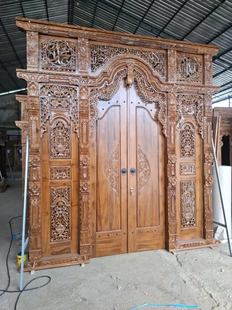 gebyok 300x300cm finising