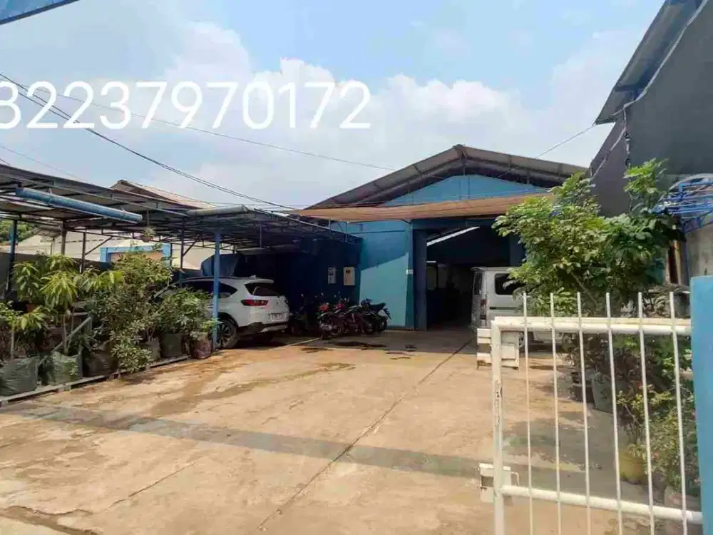 Dijual Gudang Bangunan Workshop di Mustika Jaya  Bekasi