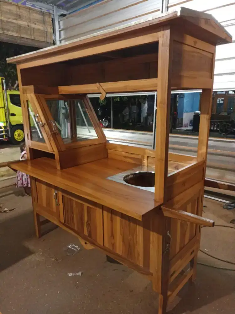 Jual Gerobak Angkringan, Bakso, Mie Ayam, Bubur, Sate, Soto, Pecel dll