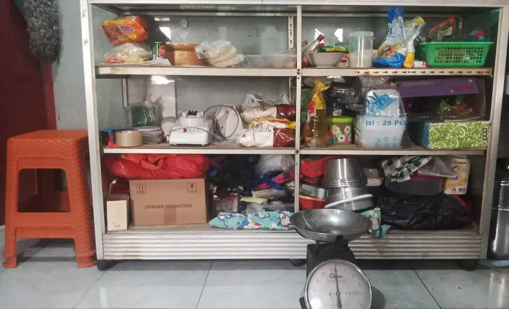 Etalase warung 1.5meter
