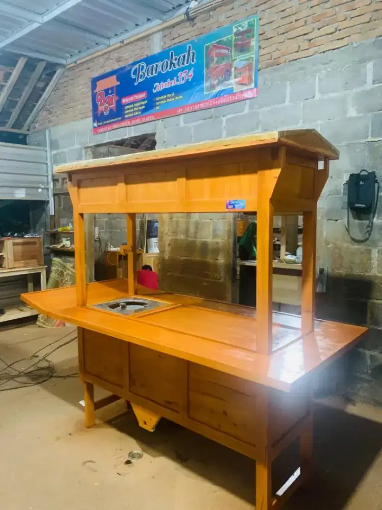 Jual Gerobak Angkringan, Bakso, Mie Ayam, Bubur, Sate, Soto, Pecel dll