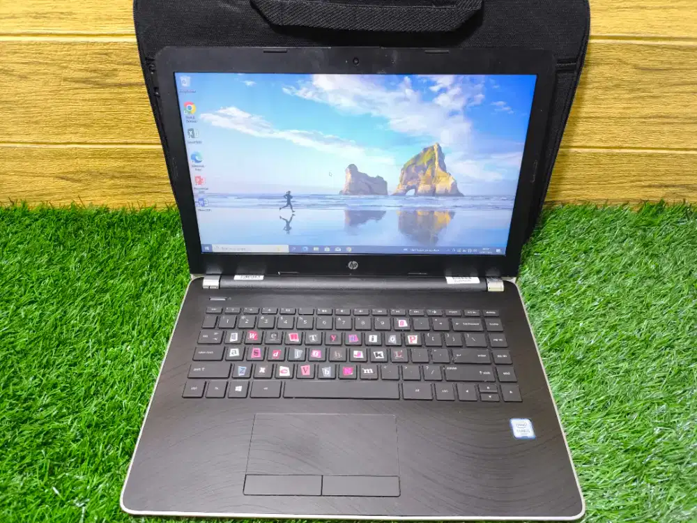 Laptop hp14 ram 4gb hdd 500gb intel core i3 gen6