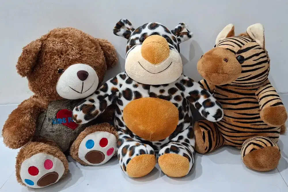 Boneka lucu paket 3 pcs