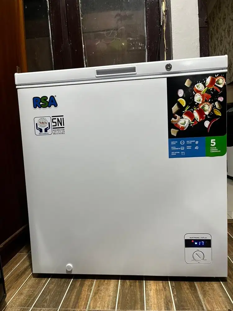 Dijual cepat Freezer RSA 200L 1,5jt saja