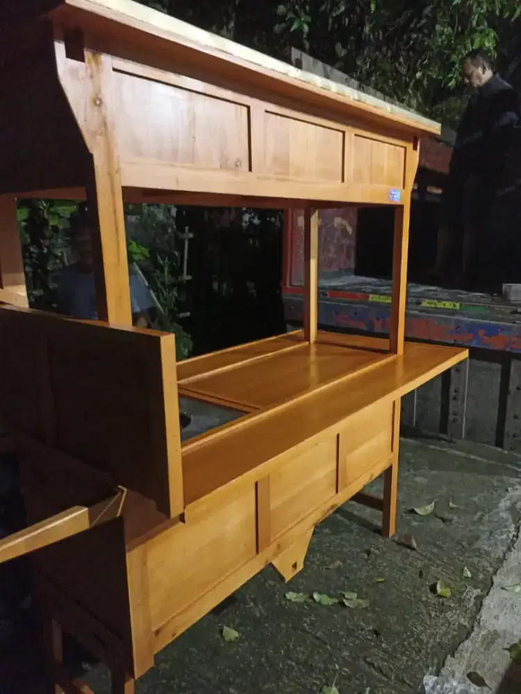 Jual Gerobak Angkringan, Bakso, Mie Ayam, Bubur, Sate, Soto, Pecel dll