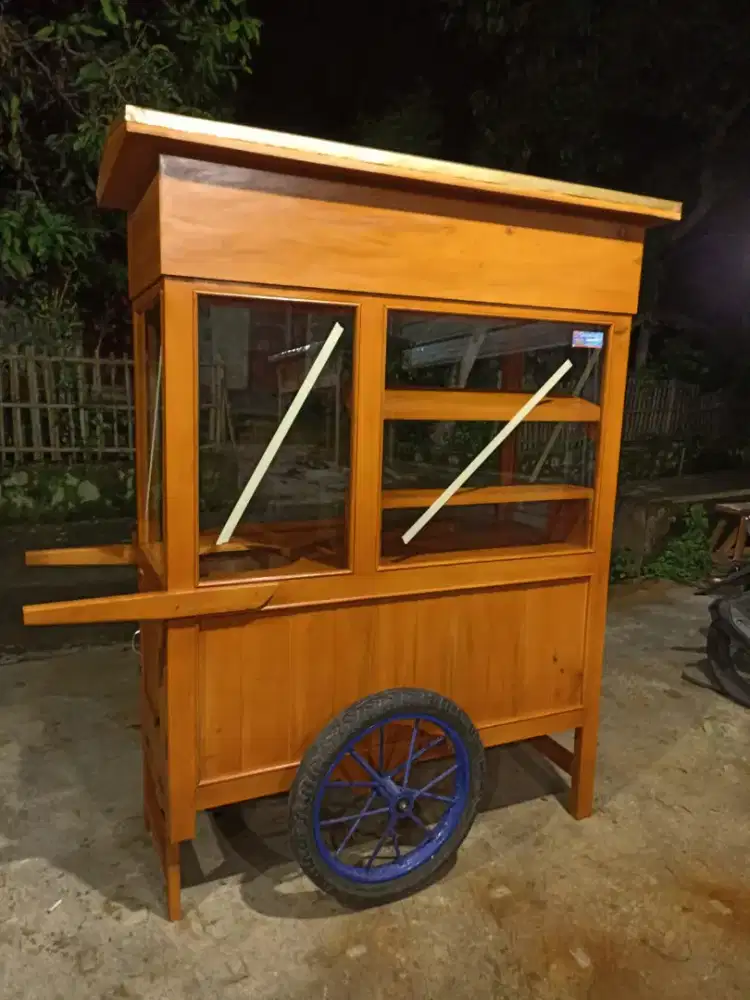 Jual Gerobak Angkringan, Bakso, Mie Ayam, Bubur, Sate, Soto, Pecel dll
