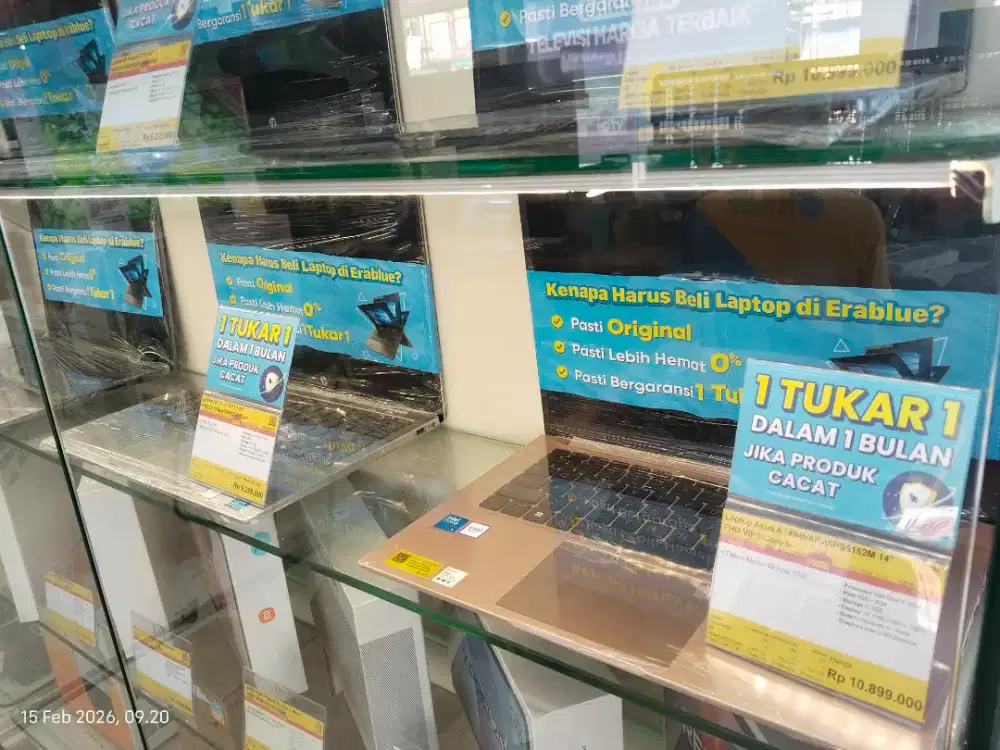 LAPTOP RESMI BERGARANSI. CICILAN TANPA DP, SYARAT CUKUP KTP.