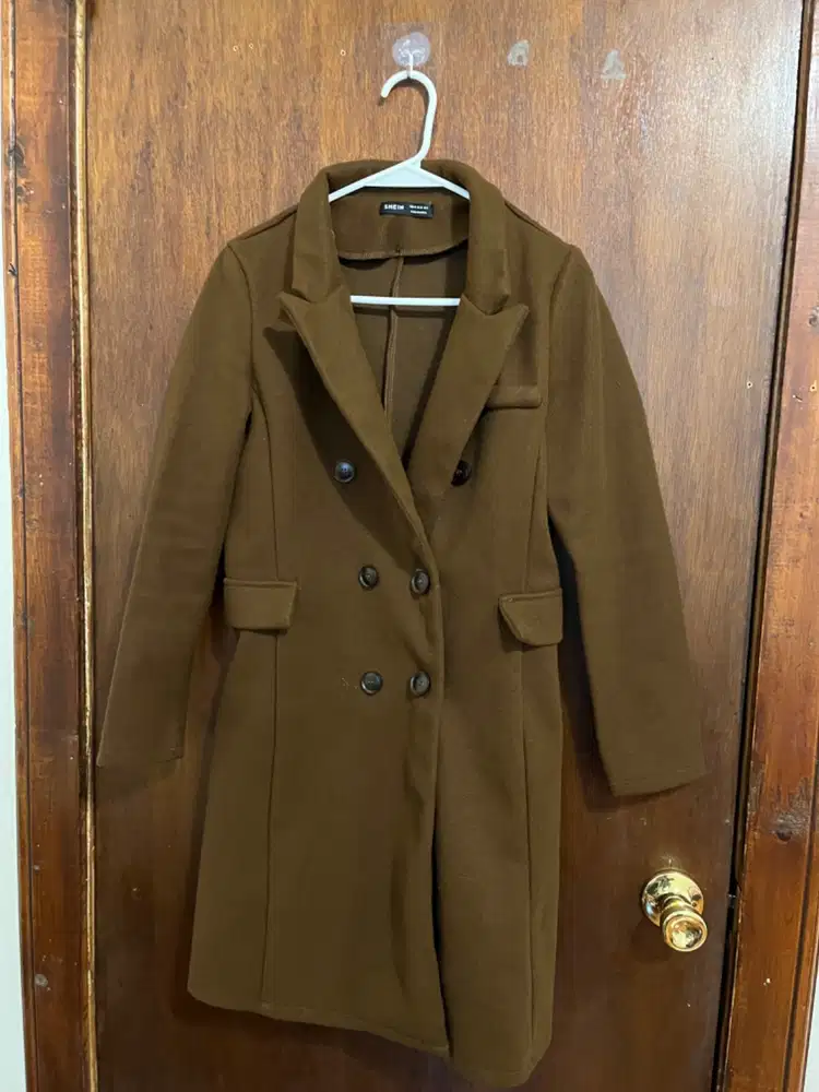 Shein winter coat jaket musim dingin hangat preloved luar negeri