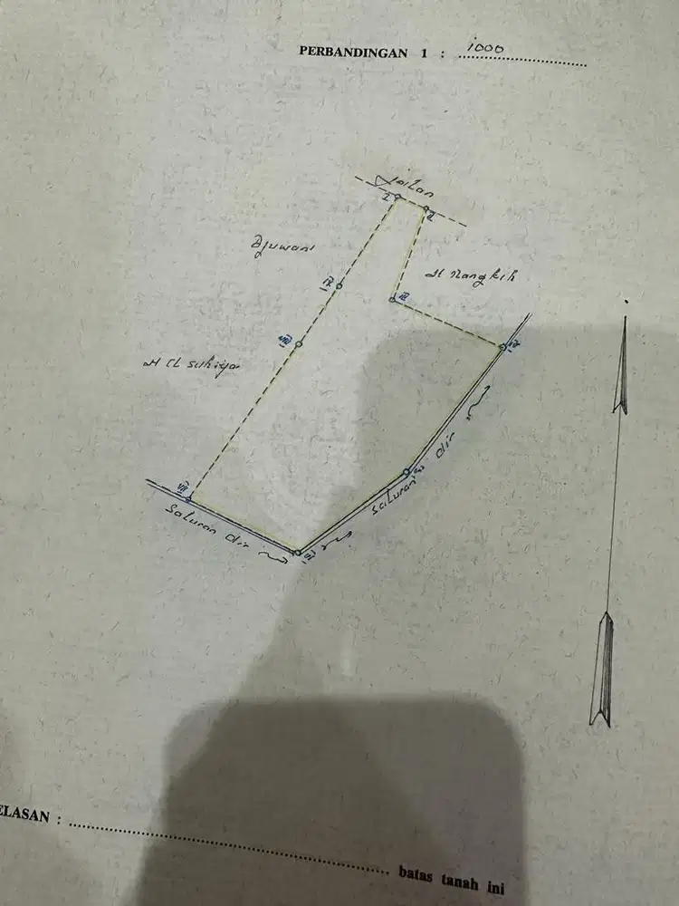 Dijual cepat Tanah 3200 m2
