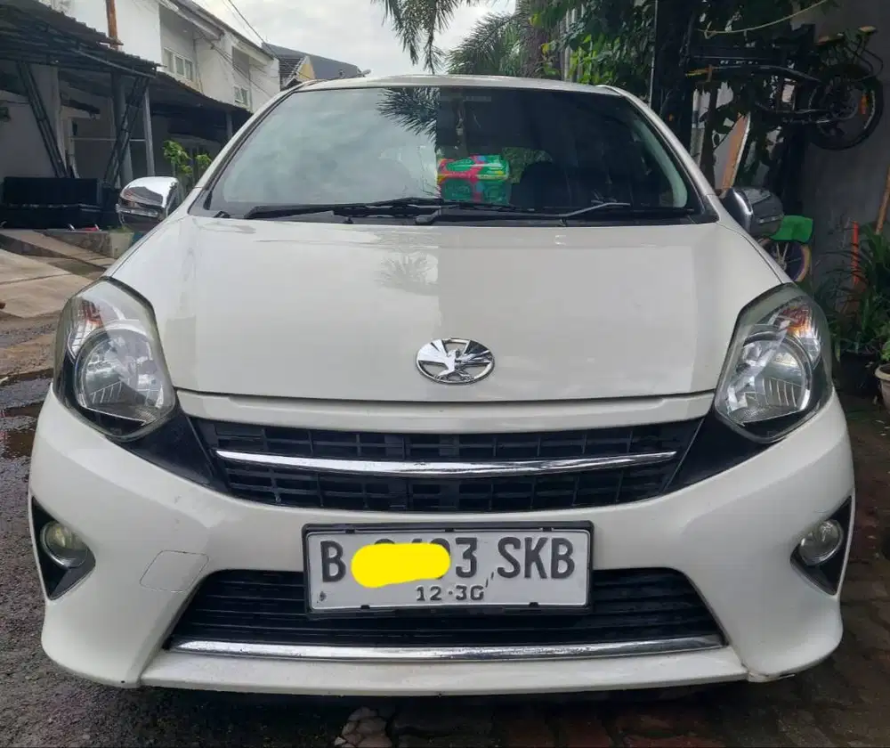 Toyota Agya G AT 2015 Putih Full Original Terawat