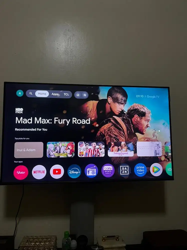 Dijual cepat TV TCL QLED seri 43C61B harga 3jt saja