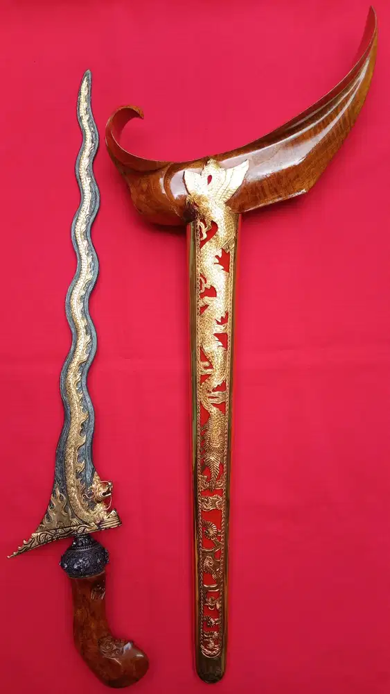 Keris Naga Liong Asli Dan Tua Jaminan Original