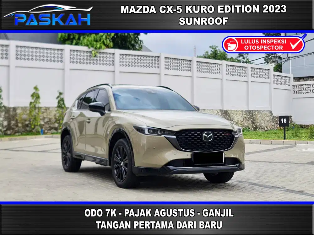 ANTIK Odo=7k Bunga=4% AGUSTUS GANJIL MAZDA CX5 KURO EDITION 2023 DAVID