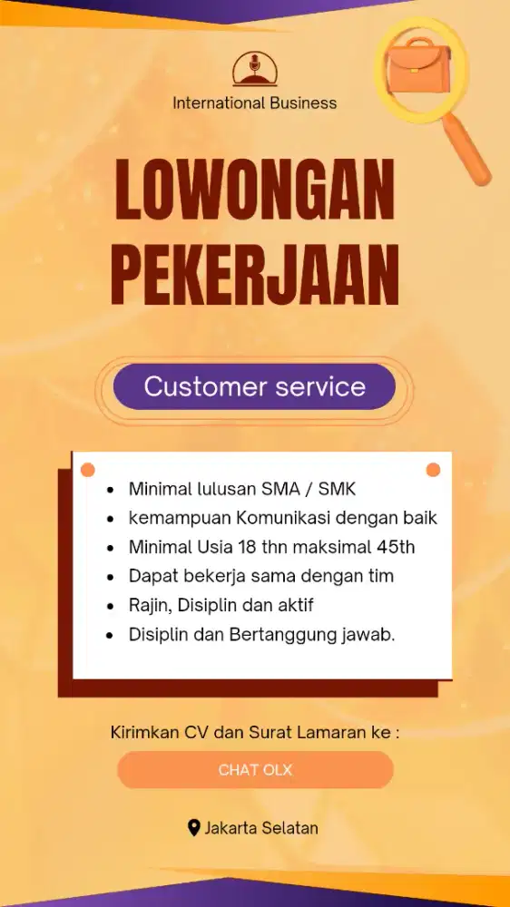 Lowongan Pekerjaan