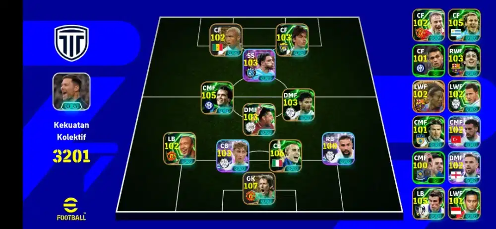 Akun Effotball Yang Minat WA