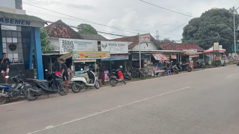 D jual rumah + ruko 5 strategis